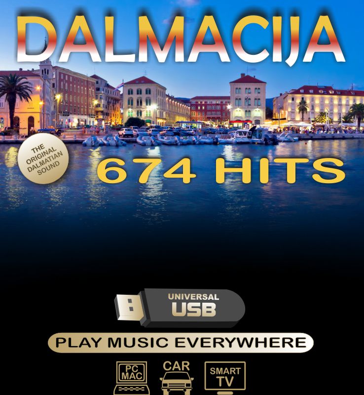 USB 674 Dalmatinskih hitova